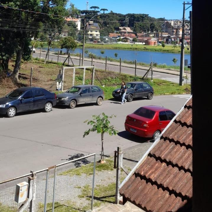 Casa Ampla Com Lareira E Churrasqueira Канела Экстерьер фото